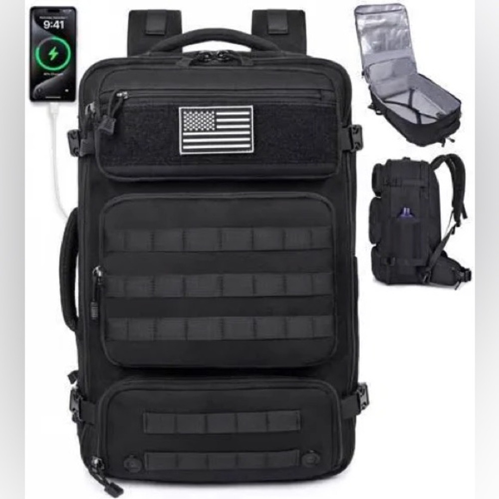 MOZETO Travel Backpack for Men 40L TSA Approved Carry On Backpack